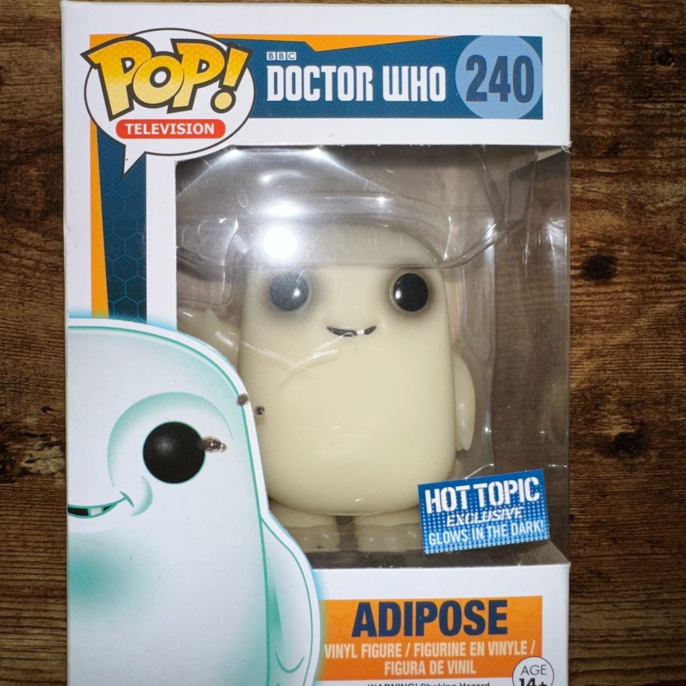 Funko Pop Doctor Who Adipose collectible toy
